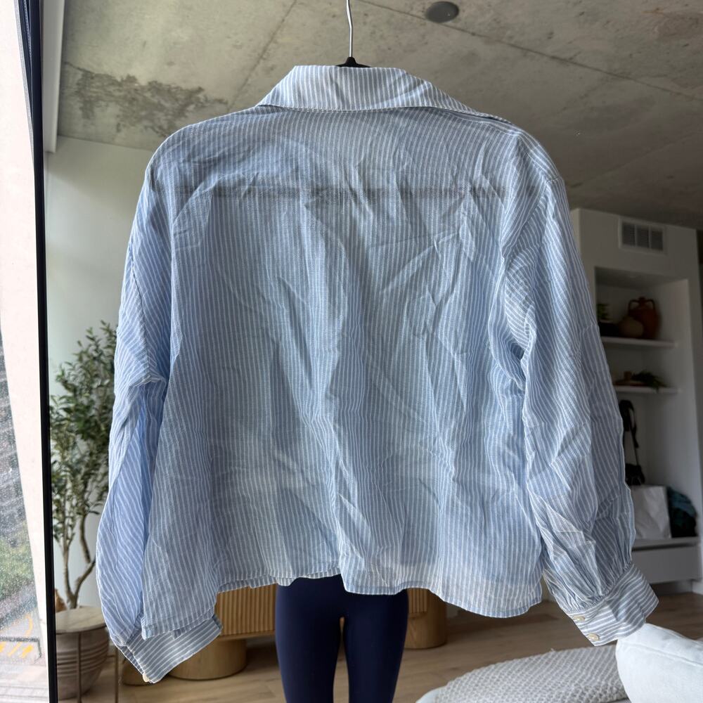 Alix of Bohemia Emery Swallow Stripe Shirt - Picture 3 of 5
